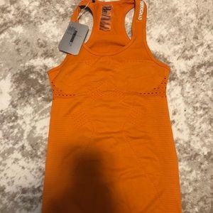 Gym Shark Orange Tank NWT